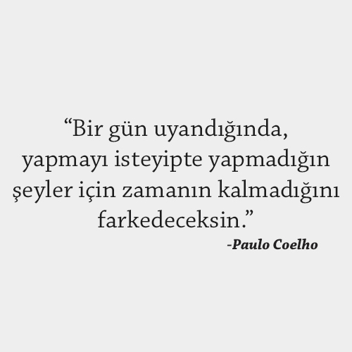 Paulo Coelho Bir gün uyandığında