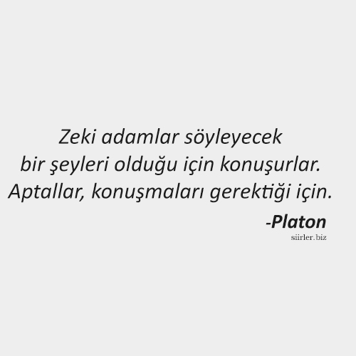 Platon Felsefi Sözü