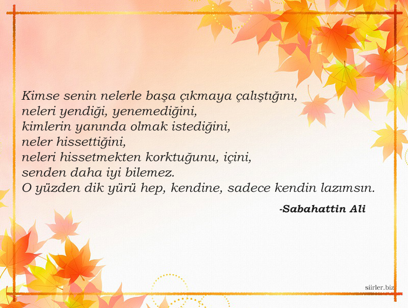 Sabahattin Ali - Anlamlı Güzel Söz
