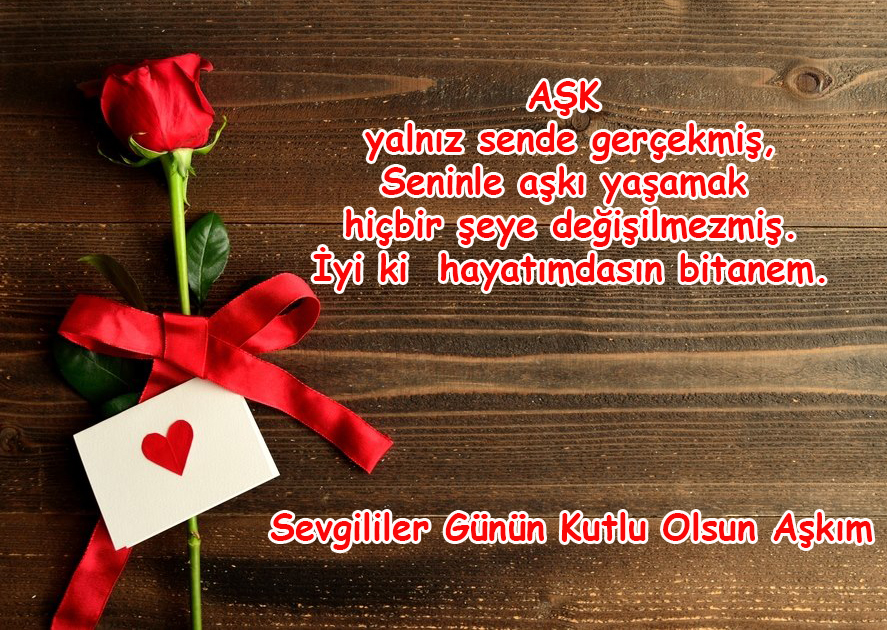14 Şubat Sevgililer Günü Sözleri