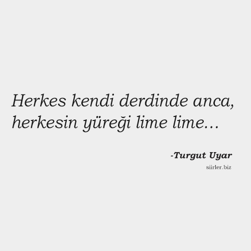 turgut uyar - herkesin yüreği lime lime