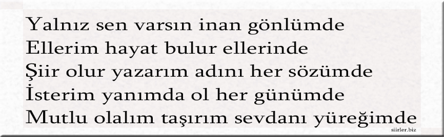 Yeşim İsmine Özel Akrostiş Şiir