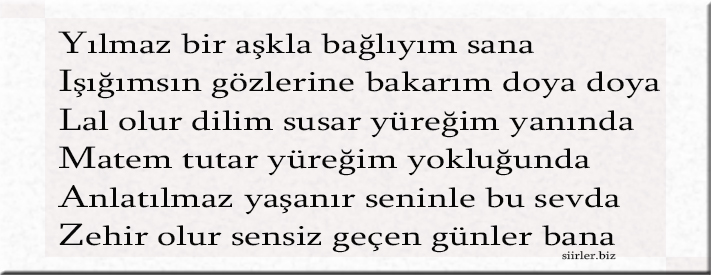 Yılmaz İsmine Özel Akrostiş Şiir