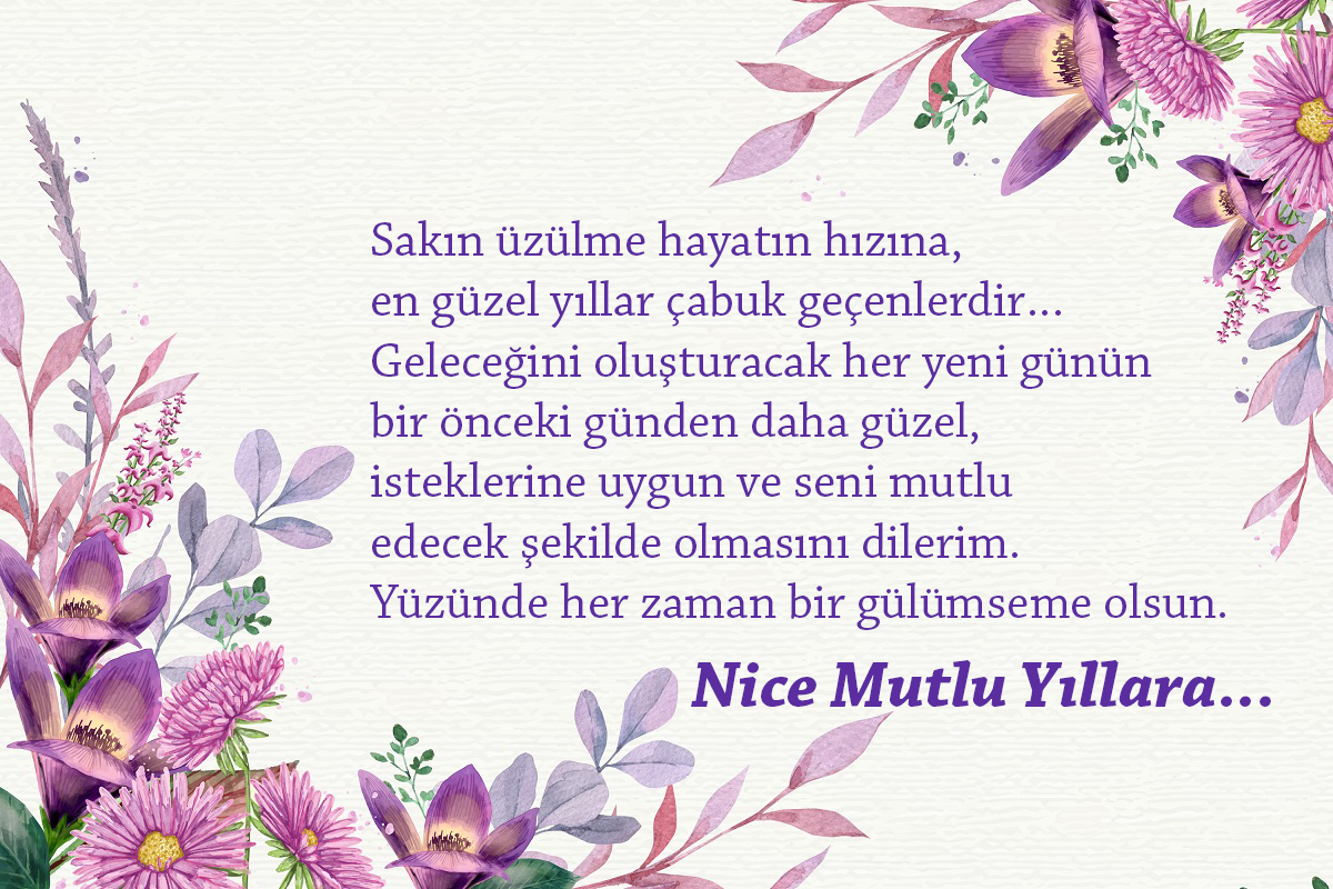 Nice Mutlu Yıllara, Doğum Günü Kutlama Mesajları