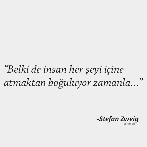 Stefan Zweig Anlamlı Sözleri