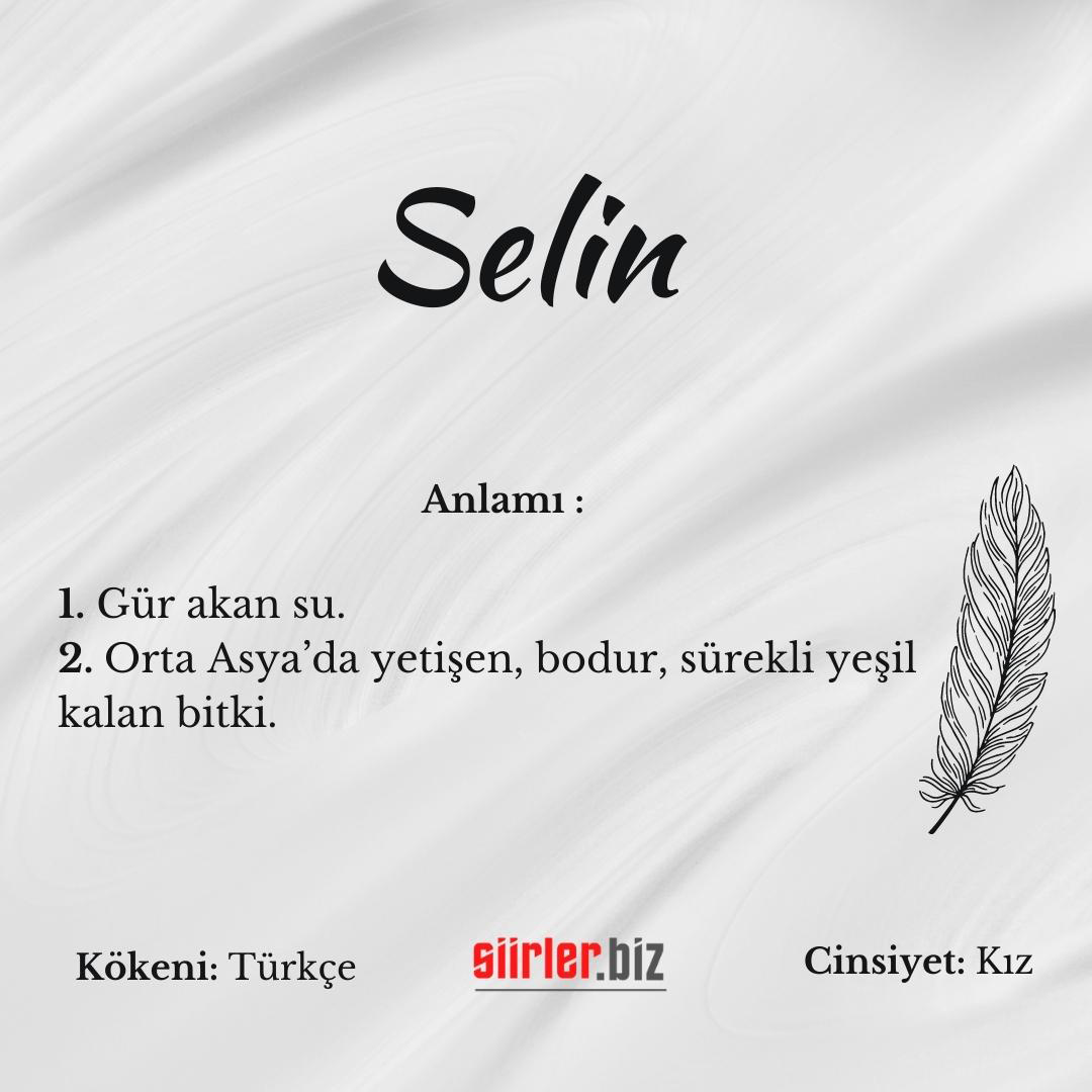 Selin İsminin Anlamı Nedir?