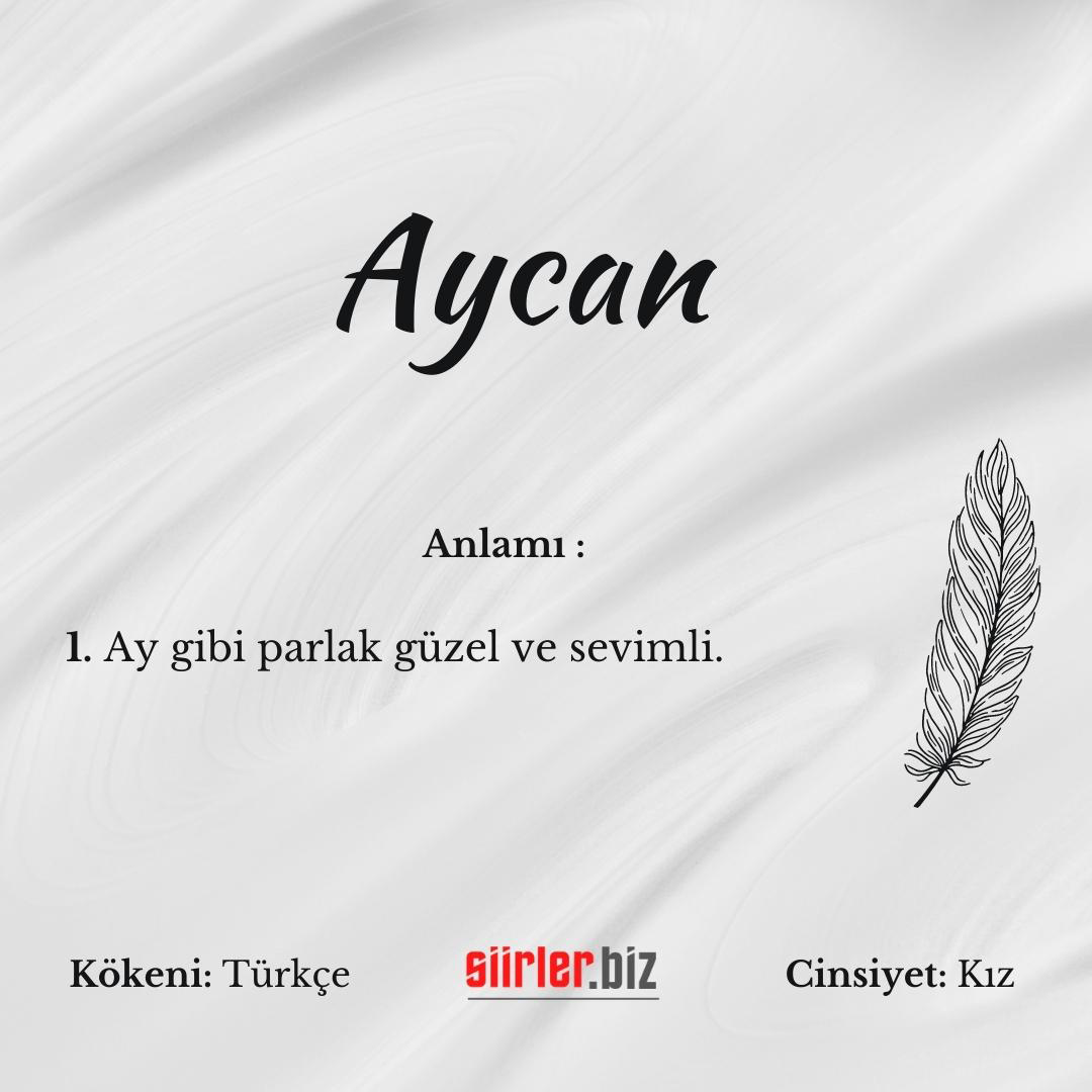 Aycan İsminin Anlamı Nedir?