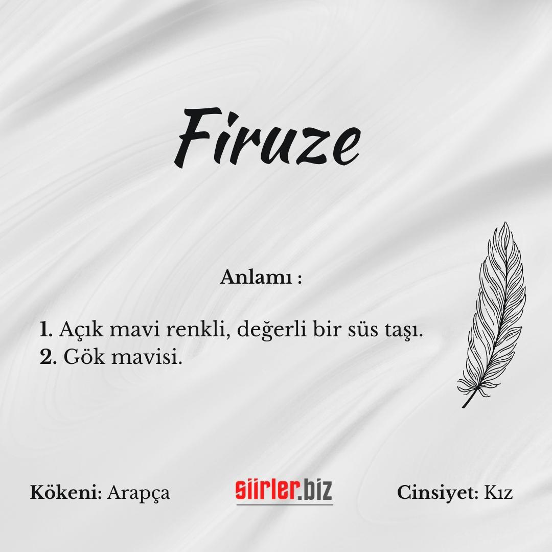 Firuze İsminin Anlamı Nedir?