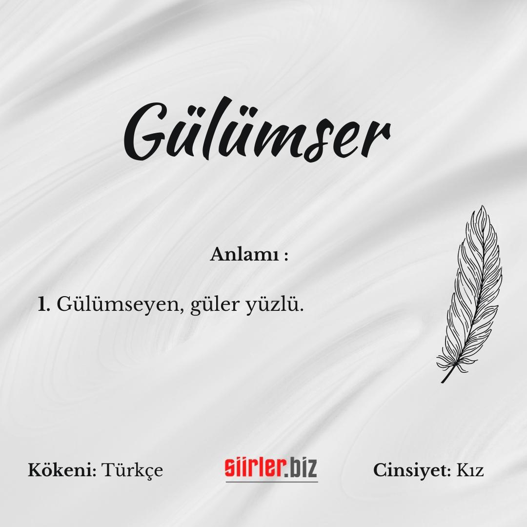 Gülümser İsminin Anlamı Nedir?