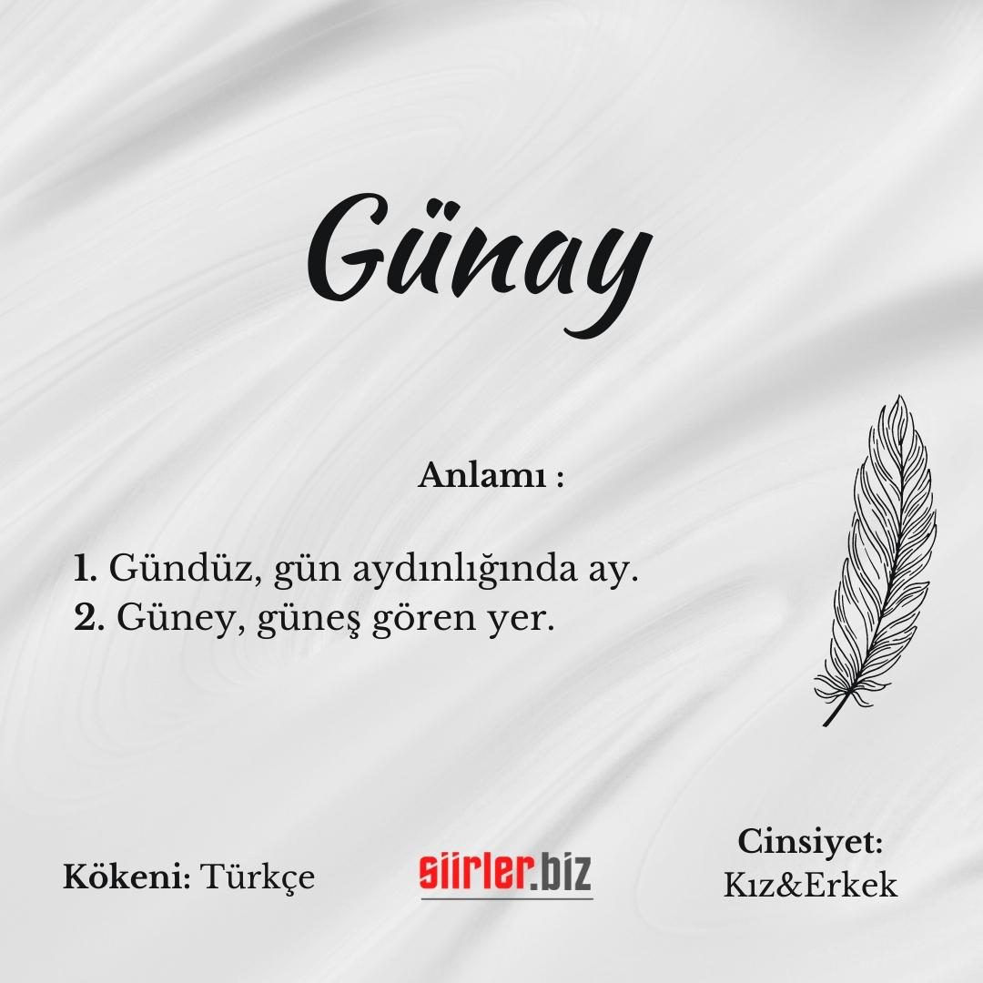 Günay İsminin Anlamı Nedir?