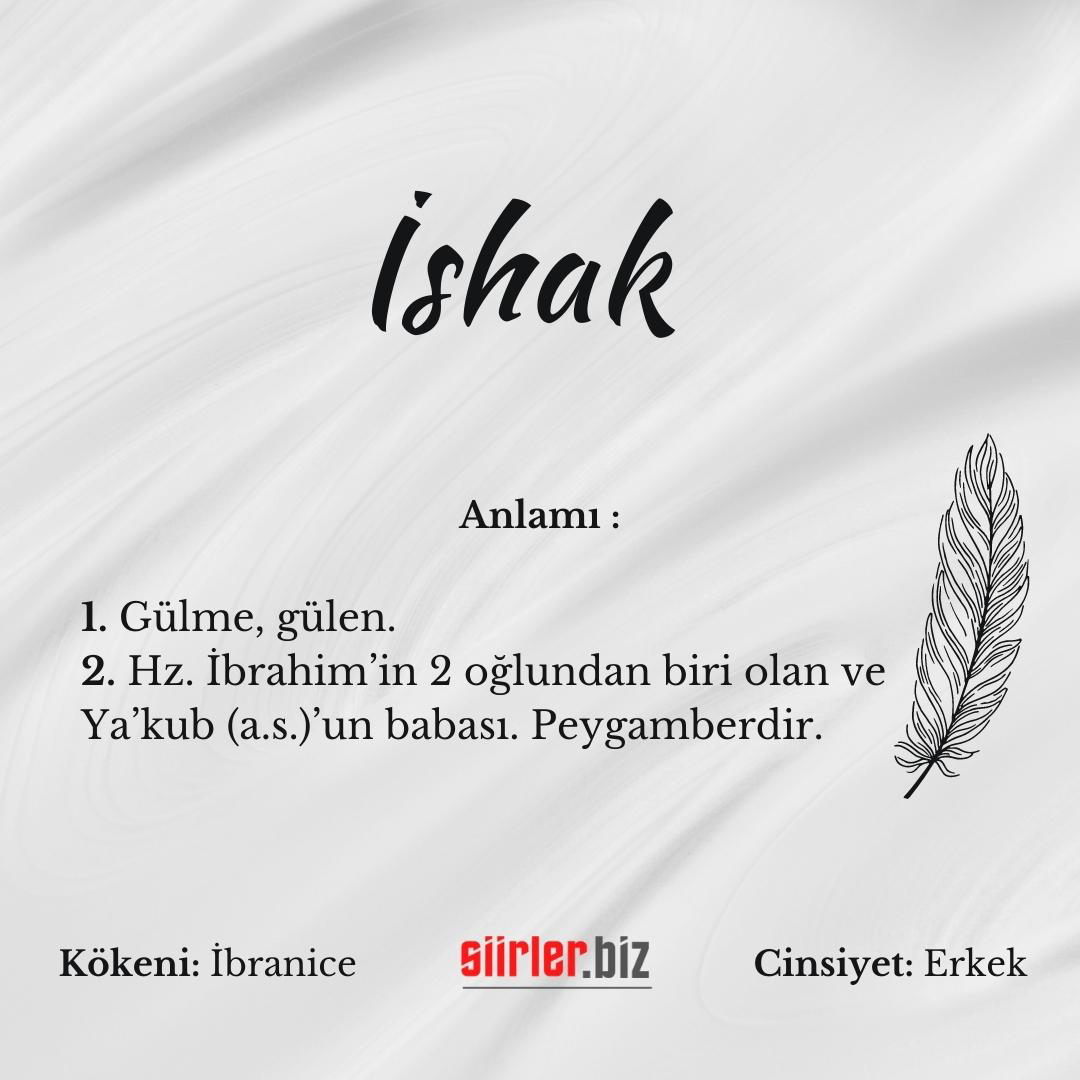 İshak İsminin Anlamı Nedir?