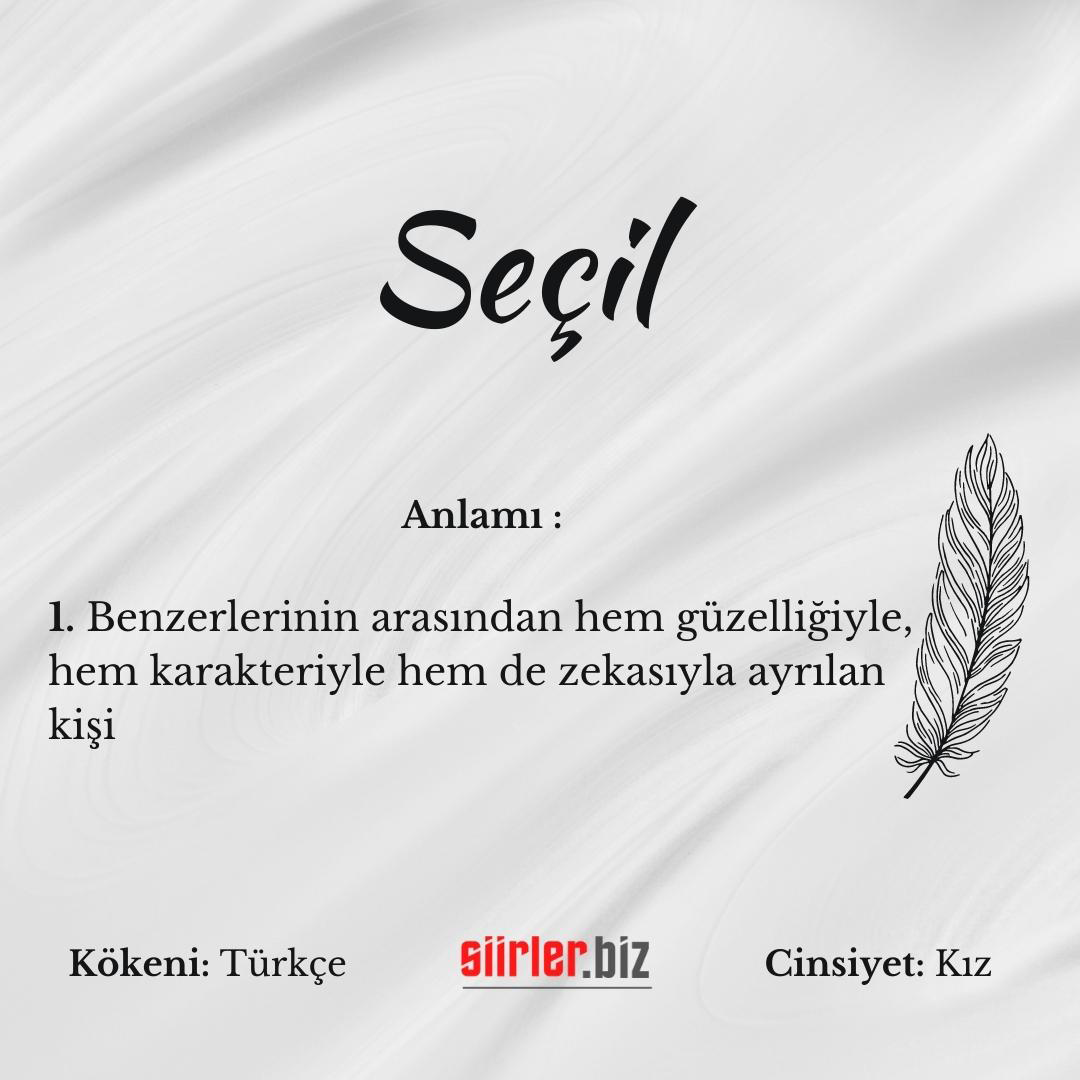 Seçil İsminin Anlamı Nedir?